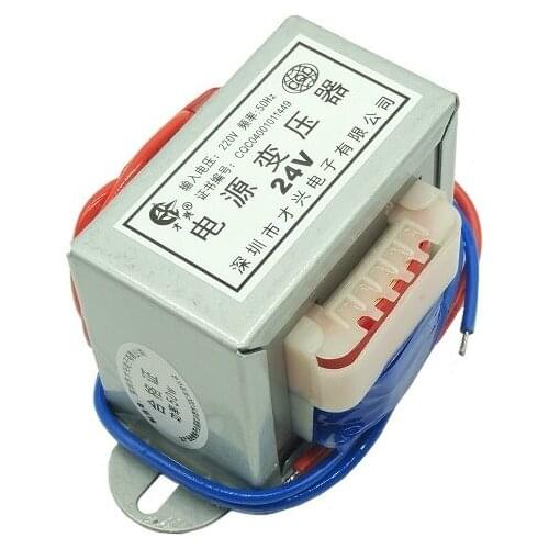 EI66-50W Type power transformer 220V to 24V 50W 2A AC 24V electric garage door transformer