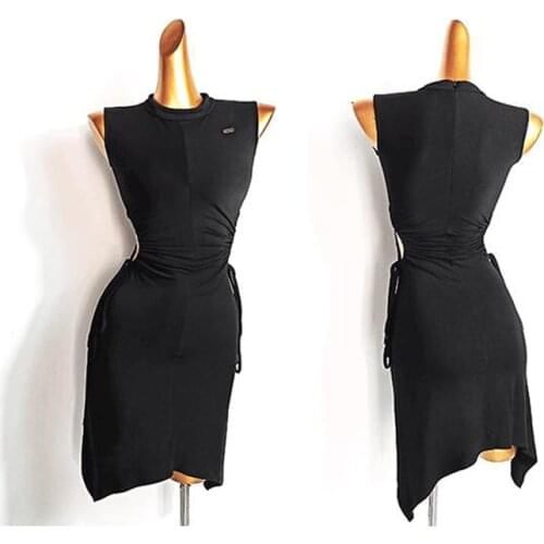 2021 Latin Dance Dress For Women Practice Dress Latina Robe Danse Modal Dance Clothes Ballroom Dance Competition Dresses DN9432