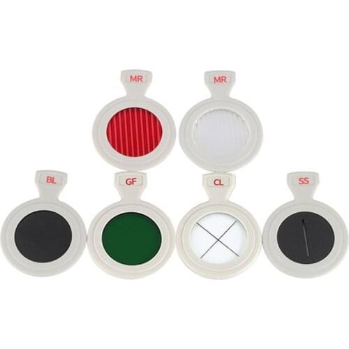 11Pcs Different Kinds Optical Optometry Trial Rim Lens Auxiliary Plastic Frame Test Lens Maddox