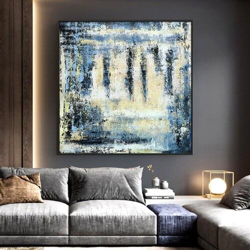 Abstract Landscape Painting Handmade Oil Painting On Canvas Modern Canvas Knife Landscape Paintings Wall Art For Home Decoration
