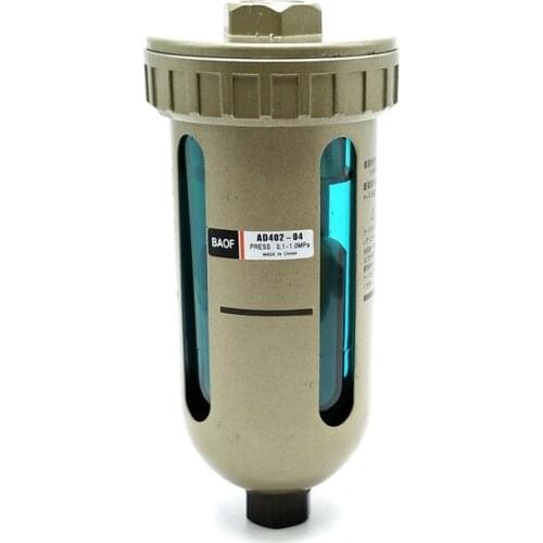 AD402-04 Auto Drain Air Source Treatment Pneumatic Components G1/2'' Water Trap for Automatic Drainage Pipes