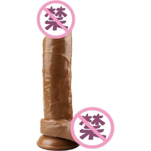 AMABOOM Huge Realistic Dildo for Women With Suction Cup Artificial Big Penis Dick Masturbator Erotic G Point Adult Sex Toys