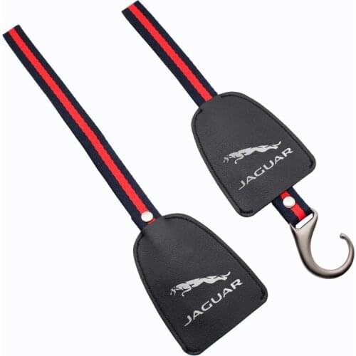 Car Seat Back Hook Leather Multifunctional Interior Clips for Jaguar XF XE XJ F-Pace X-Type S-Type F-Type E-Pace XK Accessories