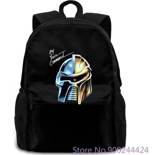 Battlestar Galactica Daft Punk Mashup Men’s M By Your Comd Nerd Block women men backpack laptop travel school adult