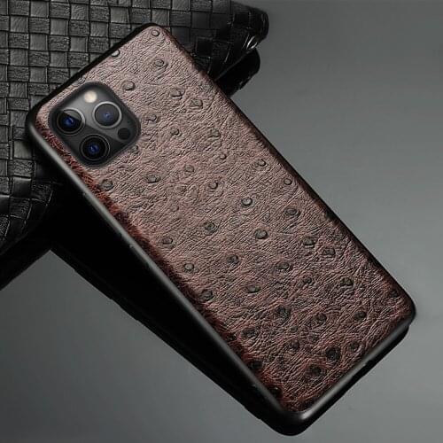 Genuine Leather Phone Case For iPhone 12 Pro Max 12 Mini 11 Pro Max 6 6S 8 7 Plus X XS Max XR Se 2020 360 Full Protective Cover