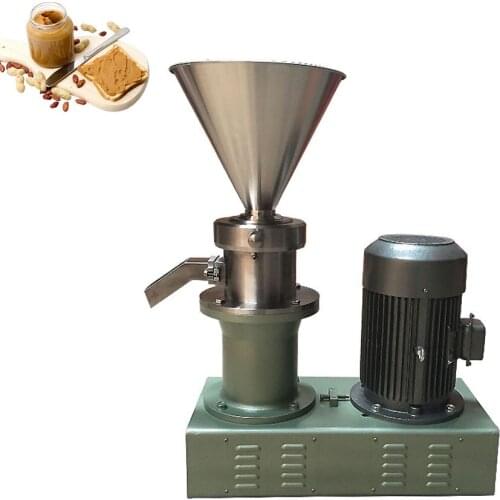 Home and Business Peanut Butter Machine Multifunctional Colloid Mill Tahini Soybean Chili Sauce Making Machine Food Processor