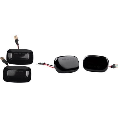 4x Dynamic LED Side Marker Light Turn Signal Light for Toyota Corolla Celica T19 T20 23 RAV4 & Cruiser 70 80 100 Series