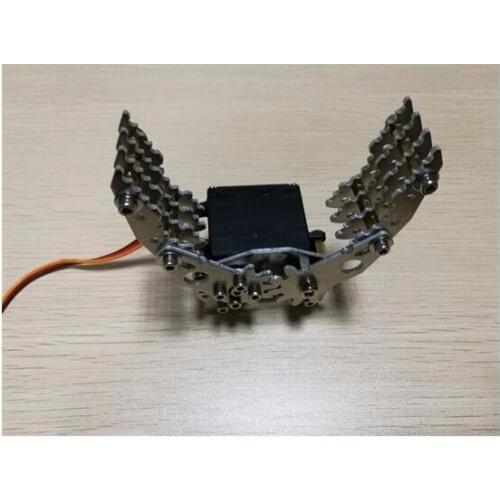 Metal Robotic Claw Gripper Paw For Robot Mechanical Arm Compatible With MG996R Servo To DIY Robotic Model Teaching Project