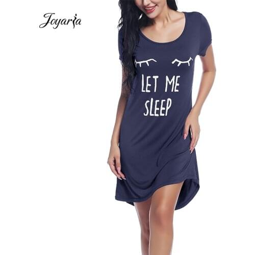 Summer Night Dress Women Nightgown Sexy Sleepwear Soft Sleep Dress Bamboo Nightwear Short Sleeve Night Shirt Cute Sexy Nighties