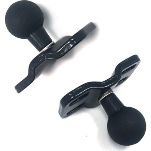 Ball Mount with Square Plates Bolt-Down RAM Mount 5mm-Thickness iron plate