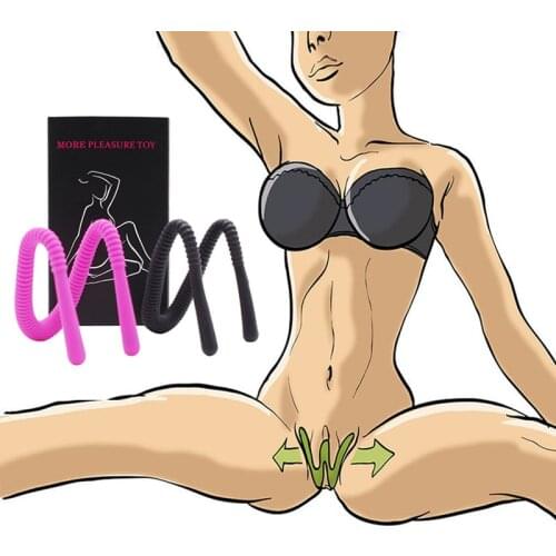 Folding Silicone Labia Clip G-spot Clitoris Stimulation Expand Vagina Device Adult Games Sex Toys For Women Accessories