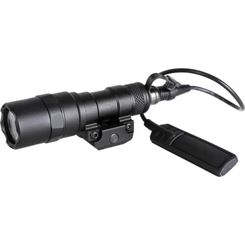 SPINA OPTICS Tactical M300 MINI Scout Light Outdoor Rifle Hunting Flashlight 400 lumen Weapon Light LED Lanterna two colors