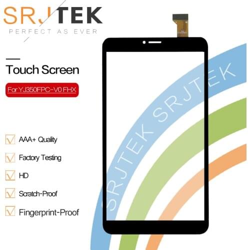 SRJTEK 8" Screen For YJ350FPC-V0 FHX Tablet PC Touch Panel Digitizer Sensor Replacement Parts For YJ350FPC-V0 FHX Touch