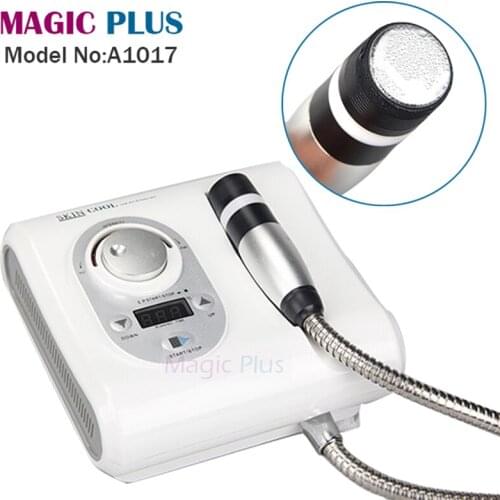 Home Use 2 in 1 Skin Cool Instrument Skin Rebirth Cooling Massage Ultrasound RF Hot Therapy Wrinkle Removal Machine Facial Care
