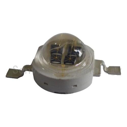 100X High quality IR 5W 850nm infrared high power led light beads with Bridgelux 4 chip free shipping