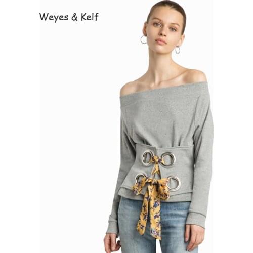 Серые блузки Weyes & Kelf China At AliExpress