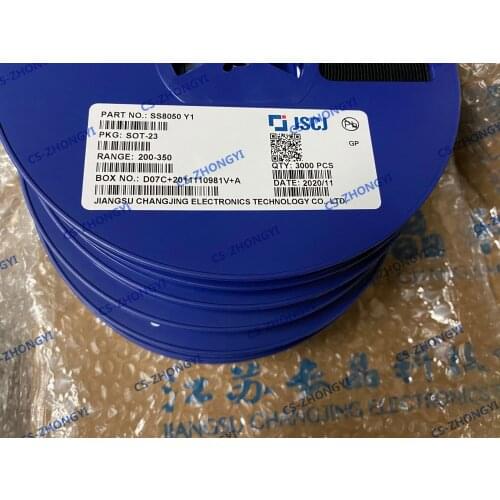 50PCS SS8050/Y1 SS8550/Y2 S8050/J3Y S8550/2TY SOT23 MMBT8050 SOT MMBT8050LT1G 3904/1AM 3906/2A /2SC1623/L6 SMD New Transistor