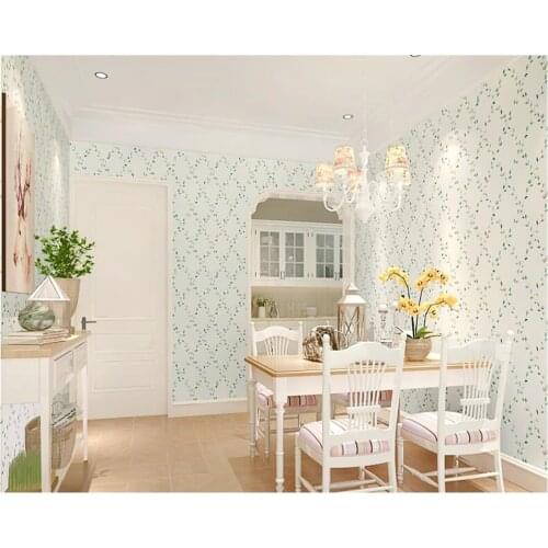 Beibehang Stylish personality wall paper garden small floral bedroom living room romantic romantic nonwoven 3d wallpaper tapety