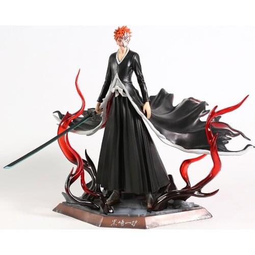 Bleach Ichigo Kurosaki Hollow Mask Ver. GK Statue PVC Figure Collectible Model Toy