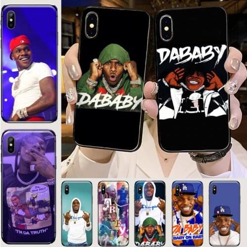 Dababy da baby rapper Phone Case for iPhone 11 12 pro XS MAX 8 7 6 6S Plus X 5S SE 2020 XR