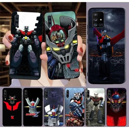 Soft Coque Phone Cover For samsung Galaxy A50 A51 A20E A11 A40 A30s A71 A70 A31 A9 A10S J6Plus J7 J8 A80 cases Mazinger Z