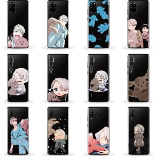 Yuri on Ice Phone Case for SAMSUNG A51 52 50 71 31 21 S 21 ultra 20 fe plus XIAOMI redmi note 10 8 9 pro HUAWEI P 30 40 lite