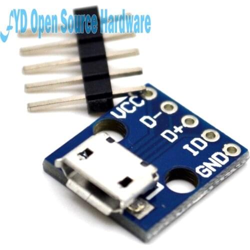 CJMCU-micro USB interface to the power seat switch interface bread board 5V power supply module development board