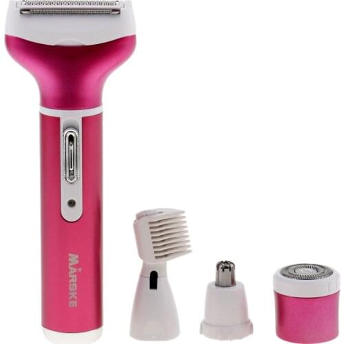 4 In 1 Electric Hair Removal Facial Body Leg Shaver Trimmer Epilator