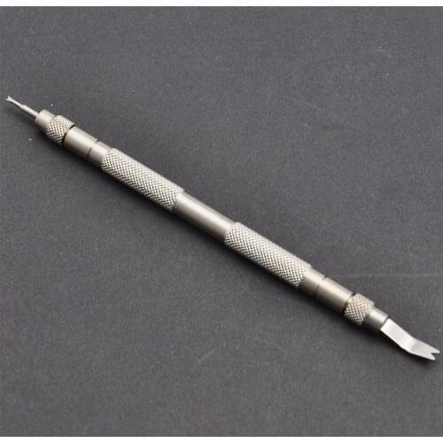 GY-002 Stainless Steel Watch Spring Bar Removal Tools, Double Side Watch Band Link Spring Bar Tools for Watchmaker