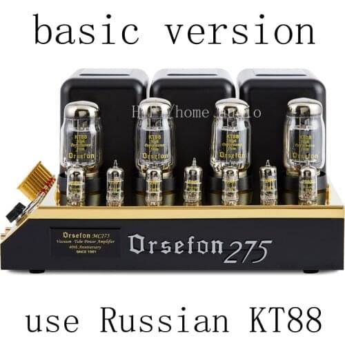 1:1 clone Mcintosh MC275 classic HIFI tube power amplifier ，output power 75W，110V/220V，basic version KT88 tube amplifier
