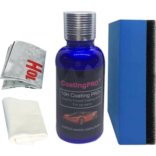 1 Pcs 30ML 10H Hardness High Gloss Ceramic Car Coating Kit Tools Anti-scratch Car Polish Exterior Care Paint Sealant