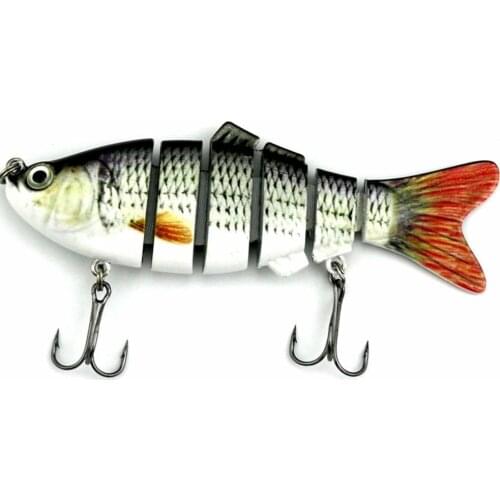 Mounchain Fishing Lure 6 Sections Swimbait Bait fishing lures lots