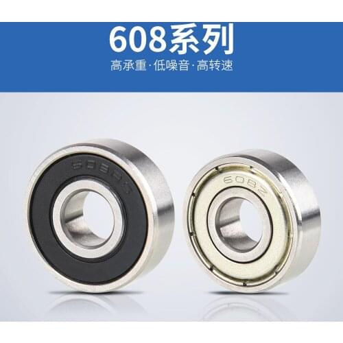 608z bearing 8mm*22mm*7mm 608 608zz 608RS 8mm 22mm 7mm Bearings 4 pcs