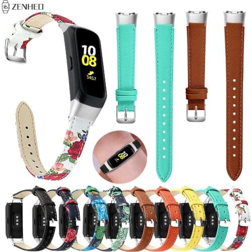 Leather Bracelet Strap for Samsung Galaxy Fit SM-R370 Wrist Band Smart Watch Band for Samsung Galaxy Fit SM R370