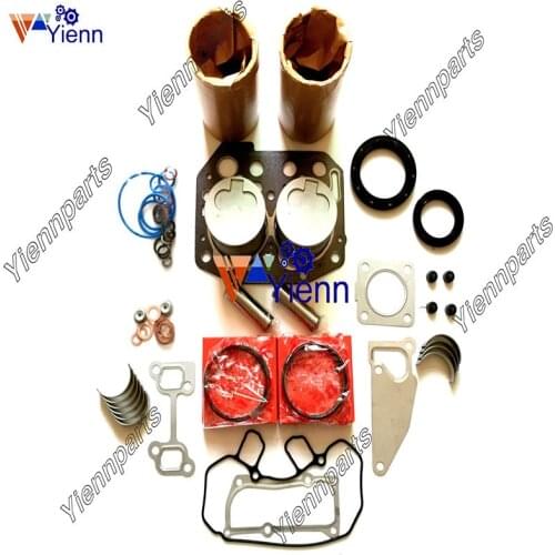 2TNV70 Engine Overhaul Rebuild Kit With Cylinder Liner Piston Piston Ring Bearing Full Gasket Kit For Yanmar Diesel Engine