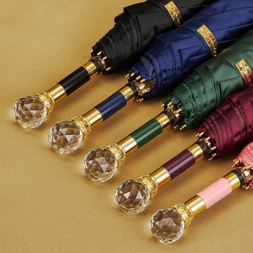 UV Protection Luxury Ladies Parasol Sun Rain Creative Small Portable Women Parasol Folding Windproof Sunscreen Girl Japanese A6A