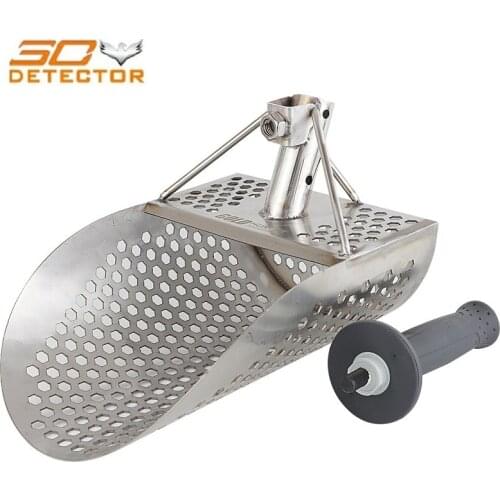 Handheld Gold Digging Tool Stainless Steel Sand Scoop Beach Shovel