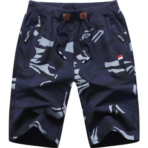 Summer Cargo Shorts Men Casual Workout Military Mens Shorts Multi-pocket Calf-length Short Pants Men Fashion Cotton Shorts Men