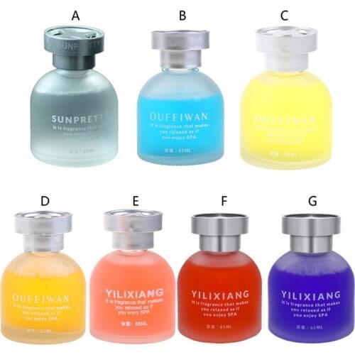 1 Pack Glass Material 7 Fragrances to Choose Car Fragrance Diffuser Car Ornament 85DF