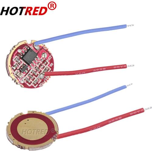 CREE XP-G 5W xpg2 XT-E xte LG3535 XPG3 led driver 17mm 3-4.2V 1.2A 5Mode LED flashlight Driver for CREE XPG2 Diode Emitter