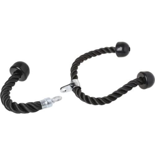 Gym Fitness Equipment Tricep Rope Biceps Strength Training Bodybuilding Exercise