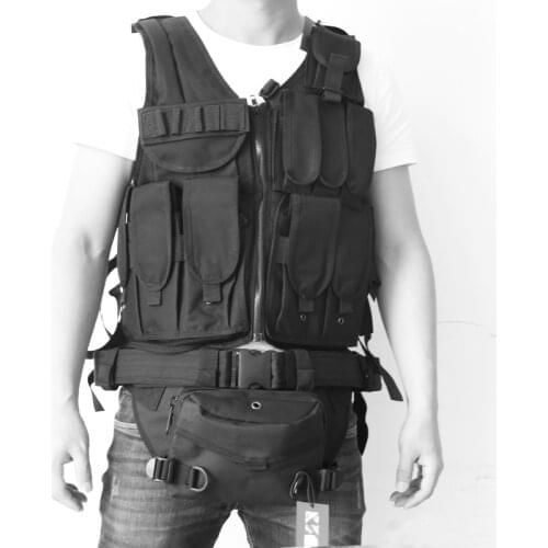 TAK YIYING Military Tactical Vest Army Hunting Molle Airsoft Vest Outdoor Body Armor Swat Combat Painball Black Vest