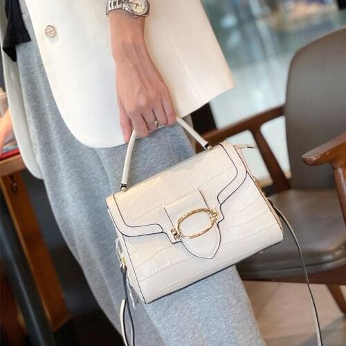 Real Cow Leather Bags Women 2021 New Kelly Bag Designer Handbags High Quality Tote Retro Lady Versatile Shoulder Bags Fashion