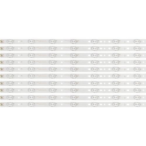 1set=10pieces LED Backlight strip 7 lamps For LED50D7-ZC14-01(B) Hai er LED50A900 LD50U3000 D50MF7000 50S510 screen V500HJ1-PE8