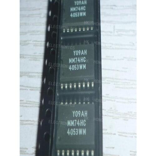 10 PCS MM74HC4053WM