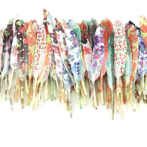 10pcs high quality printed feather 10-15cm gold silver feather natural 4-6inches DIY dream catcher home decoration