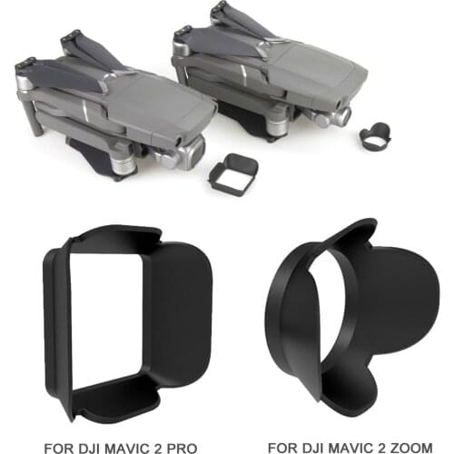 2 Types Camera Lens Hood Anti-glare Coating Protector Sunshade Cover For DJI Mavic 2 Pro/Zoom Drone