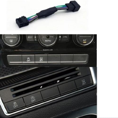 Automatic Stop Start Engine System Off Device Control Sensor Plug Stop Cancel Memory /OFF/ serving mode For V W Touran MQB