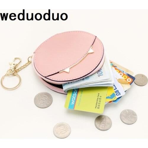 Weduoduo Brand Women Coin Wallet Cute Cat Mini Coin Purse Coin Case Multi Function Organizer Bag Cases Women Small Coin Wallet