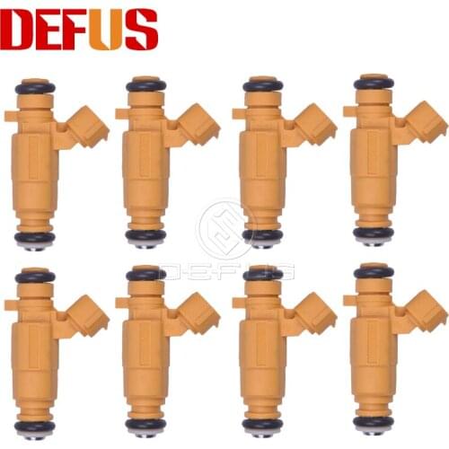 DEFUS 8X 16600-8W80A Fuel Injector Nozzle Bico For Nissan Livina Grand 1.8L 16V 0280156418 166008W80A 0280156419 09-16 Value New